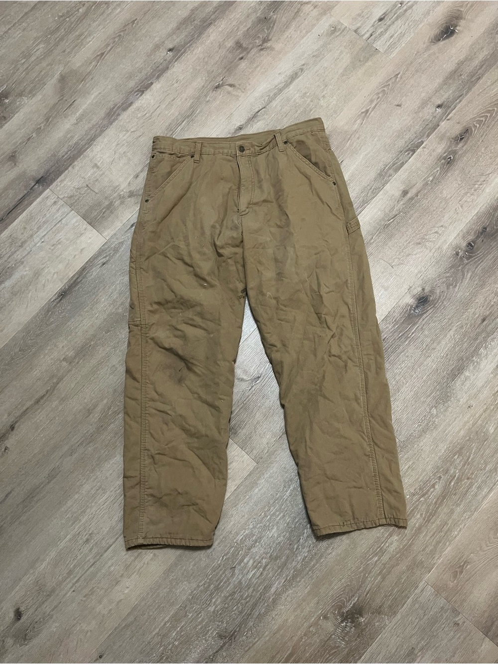 Men's Fleece Lined Work Pants